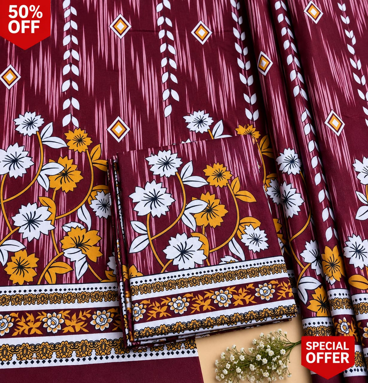 Printed Khdder 2piece