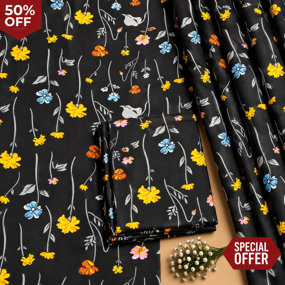 Printed Khdder 2piece