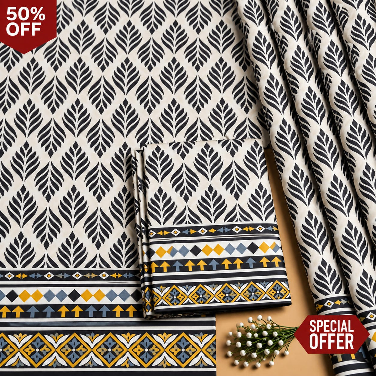 Printed Khdder 2piece