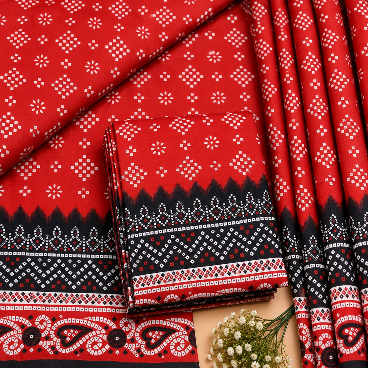 Printed Khdder 2piece