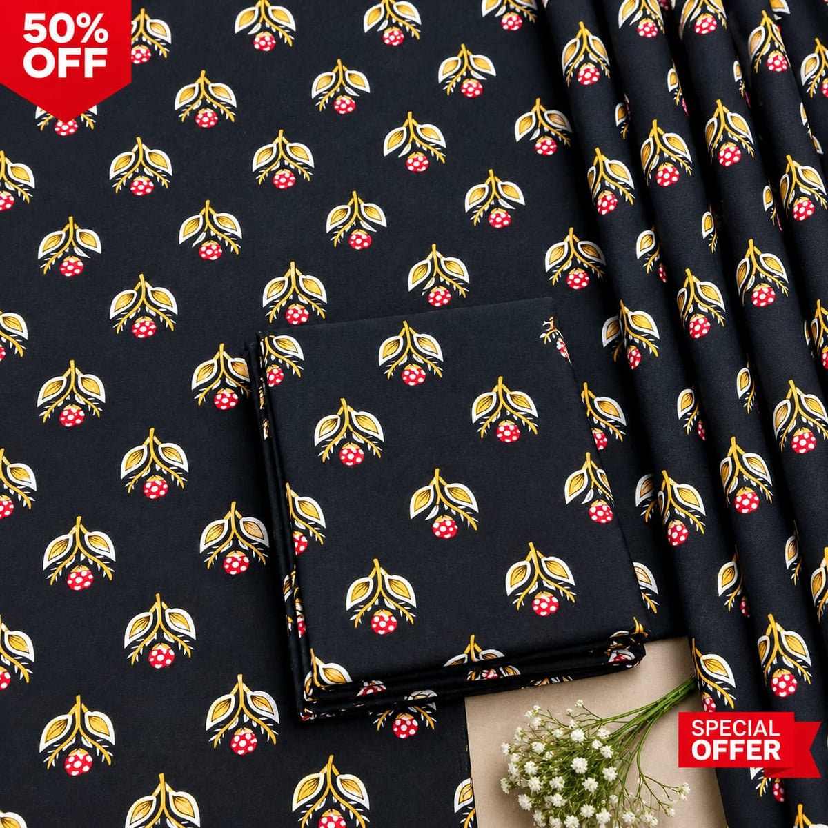 Printed Khdder 2piece