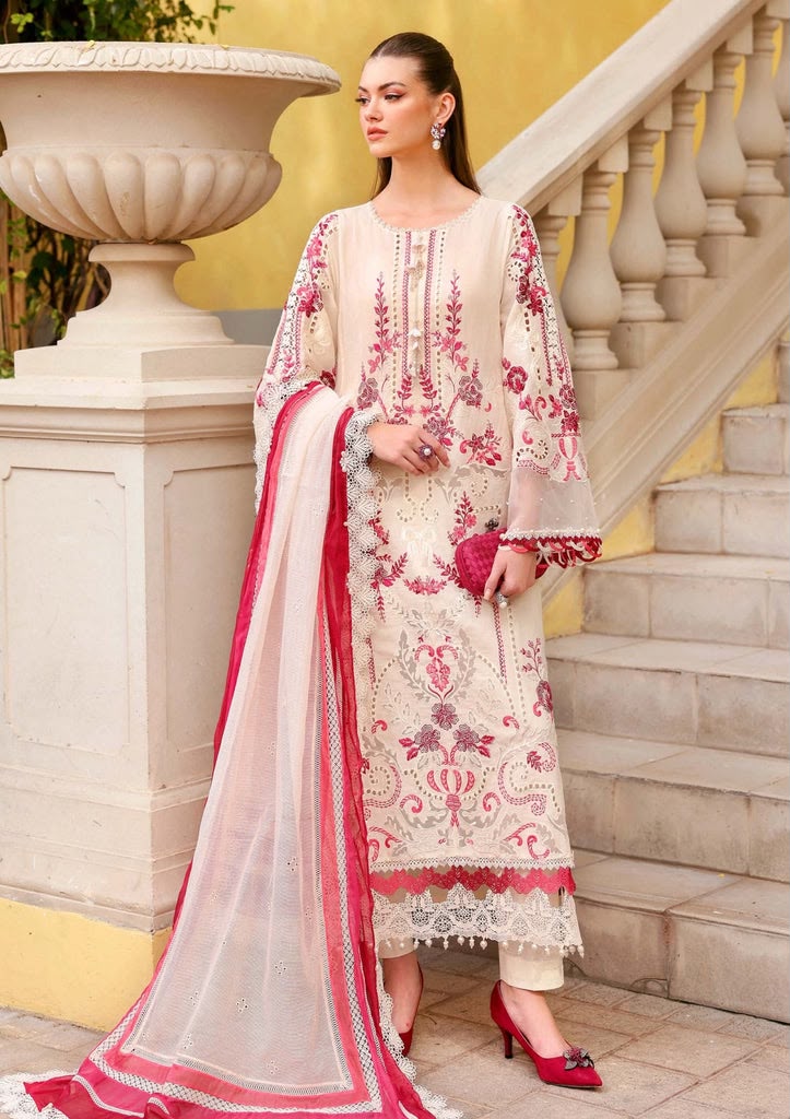 Dhanak Embroidery 3piece