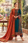 Dhanak Embroidery 3pcs